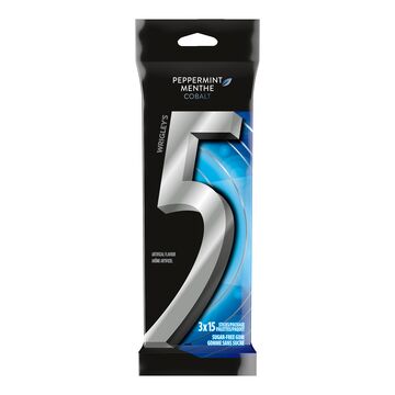 Wrigley's Gomme sans sucre à saveur Menthe Cobalt