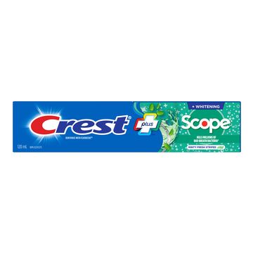 Crest Dentifrice blanchissant à saveur de menthe fraîcheur avec Scope®