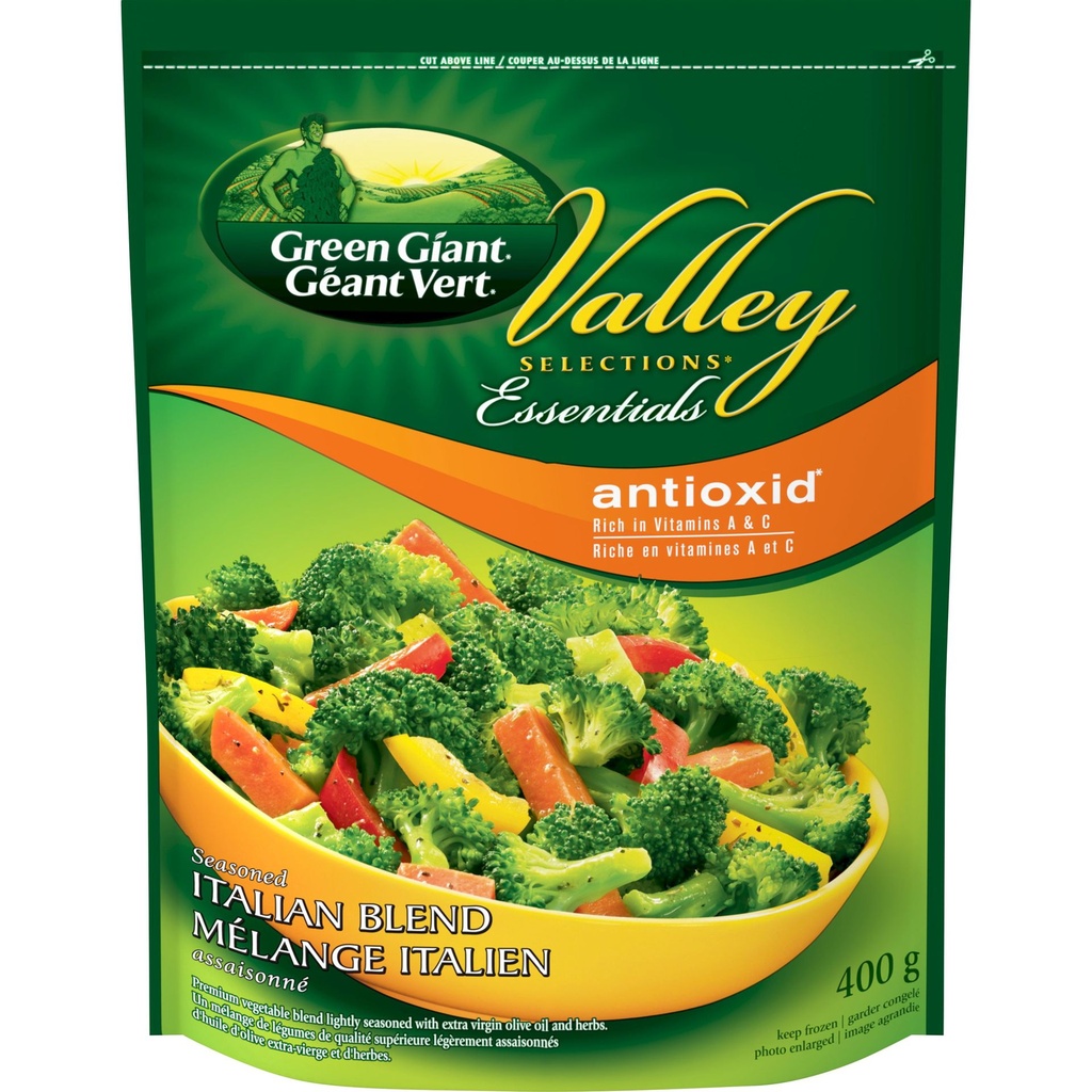 Green Giant Mélange d’assaisonnements italiens Géant Vert Valley Selections* 400 g