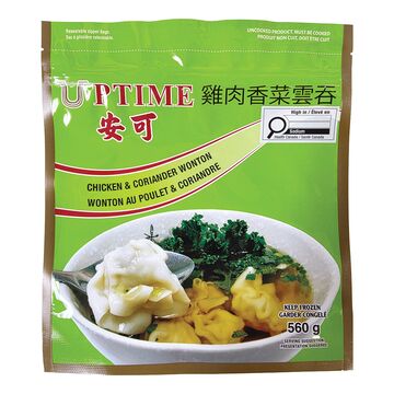 Uptime Wonton au poulet et coriandre surgelés