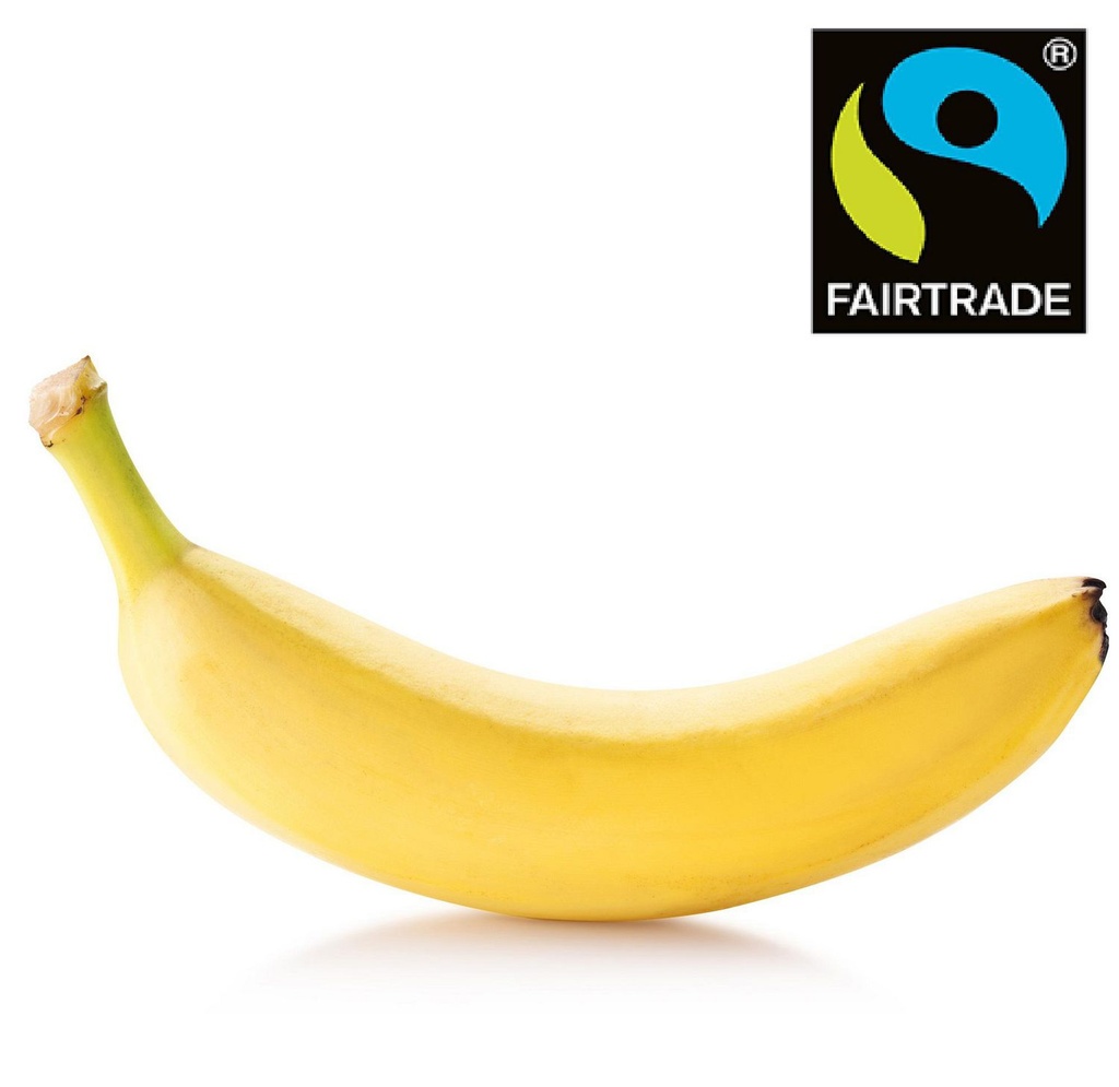 Banane biologique Fairtrade, Vendues en unités, 0.15 - 0.24 KG