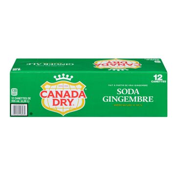 Canada Dry Boisson gazeuse à saveur de gingembre