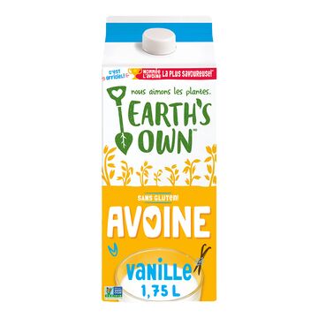 Earth's Own Boisson à l'avoine à la vanille sans gluten