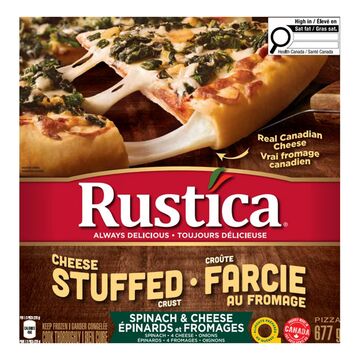 Rustica Pizza au fromage surgelée