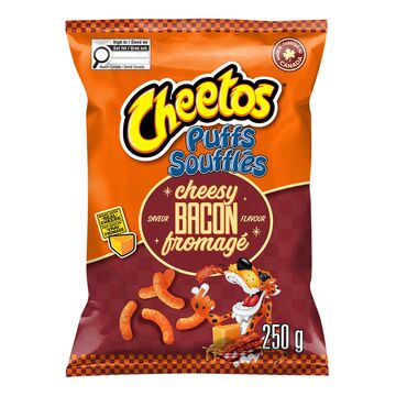 Cheetos Grignotines soufflées à saveur de bacon fromagé