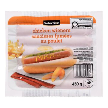 Selection Saucisses fumées au poulet