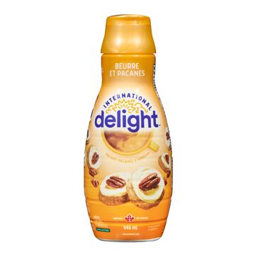 International Delight Rehausseur de café à saveur de beurre et pacanes