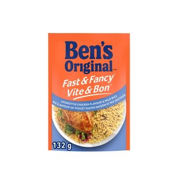 Ben's Original Riz à saveur de poulet façon maison avec riz sauvage