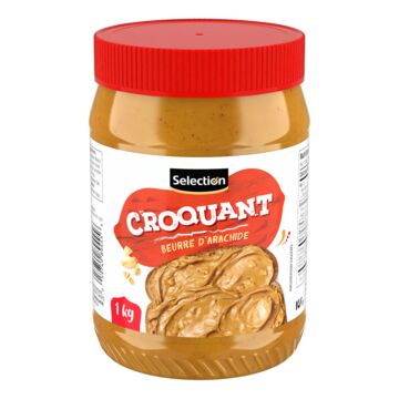 Selection Beurre d'arachide croquant