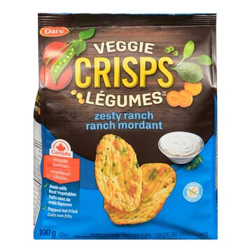 Dare Craquelins de légumes à saveur ranch mordant