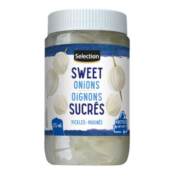Selection Oignons sucrés marinés