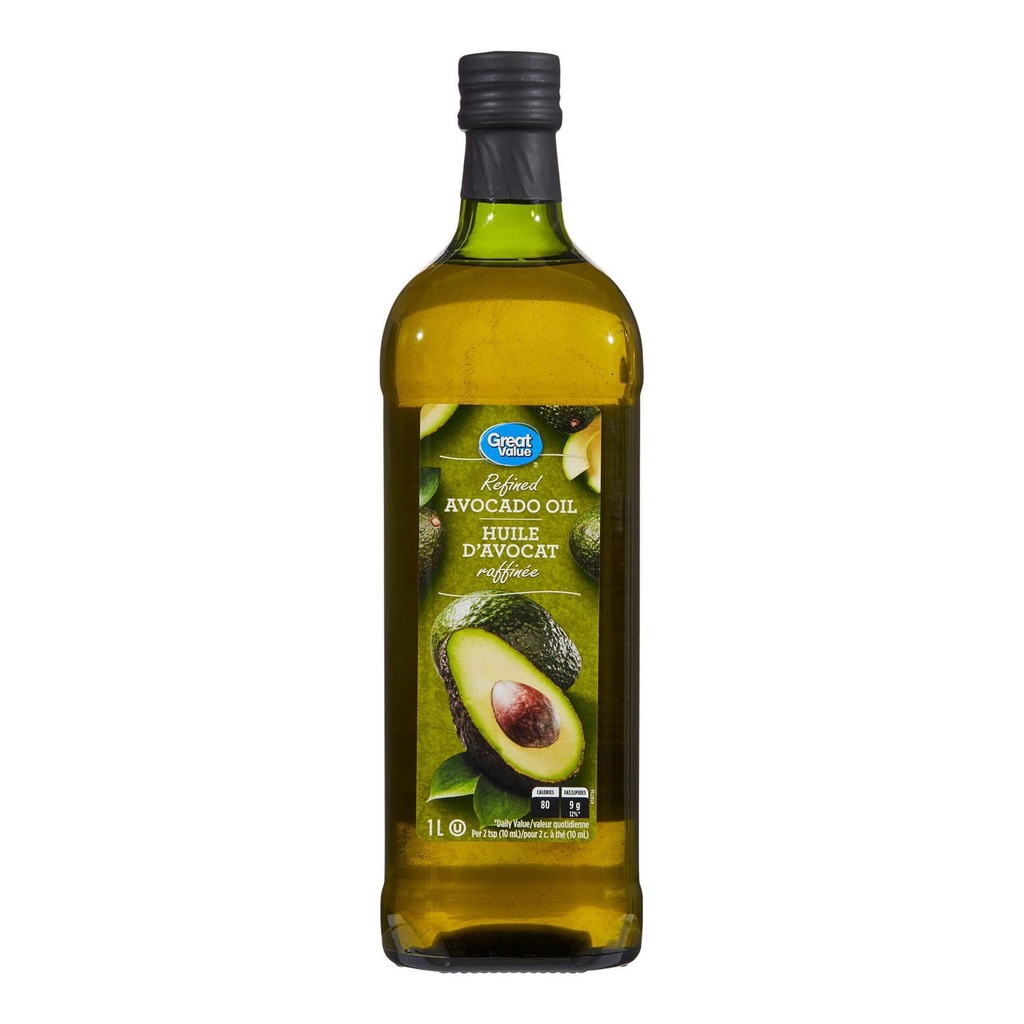 Great Value Huile d'Avocat Raffinée