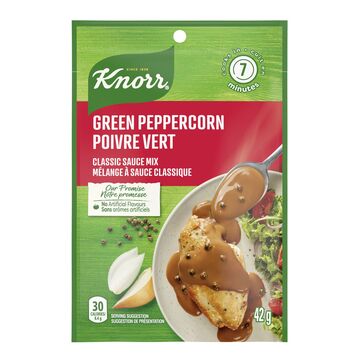 Knorr Mélange à sauce au poivre vert