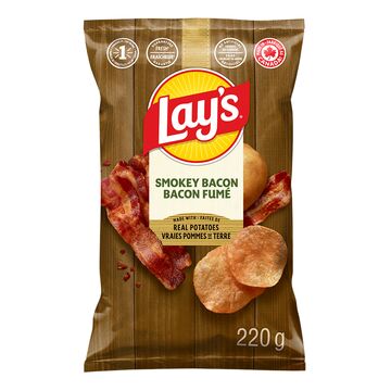 Lay's Croustilles au bacon fumé