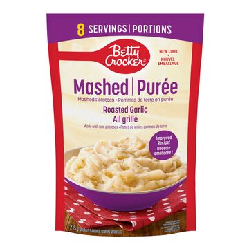 Betty Crocker Purée de pomme de terre à l'ail grillé