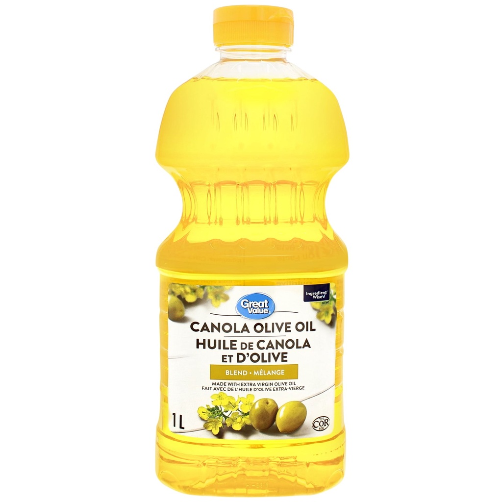 Great Value Mélange d'Huile de Canola et d'Olive