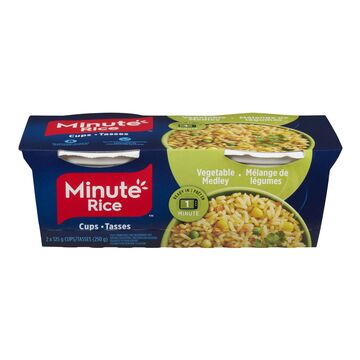 Minute Rice Riz au mélange de légumes prêt à servir