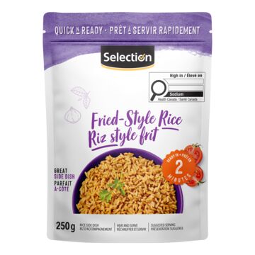 Selection Riz style frit