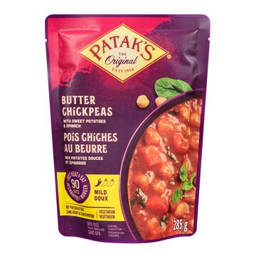 Patak's Pois chiches au beurre