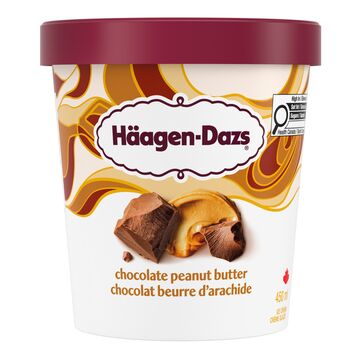 Häagen-Dazs Crème glacée au chocolat et beurre d'arachide
