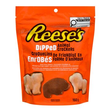 Hershey's Craquelins en forme d'animaux enrobés de chocolat au beurre d'arachides