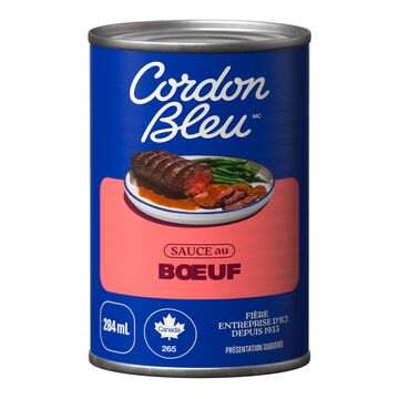 Cordon Bleu Sauce au bœuf