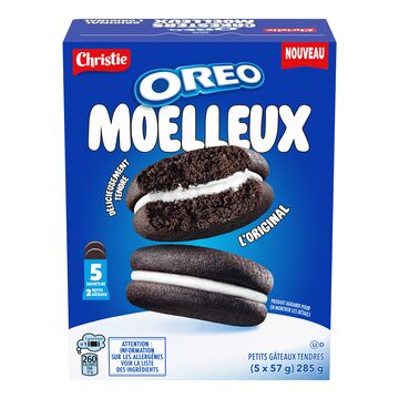 Oreo Biscuits-sandwichs tendres style petits gâteaux