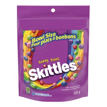 Skittles Bonbons à mâcher à saveur de baies