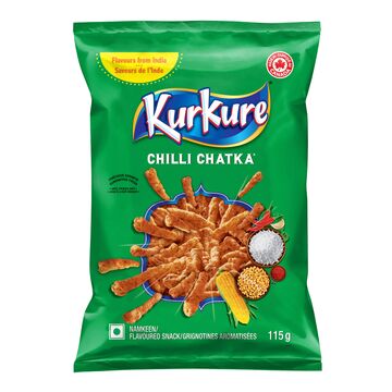 Kurkure Grignotines au chilli chatka