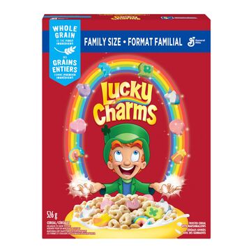 Lucky Charms Céréales givrées avec des guimauves