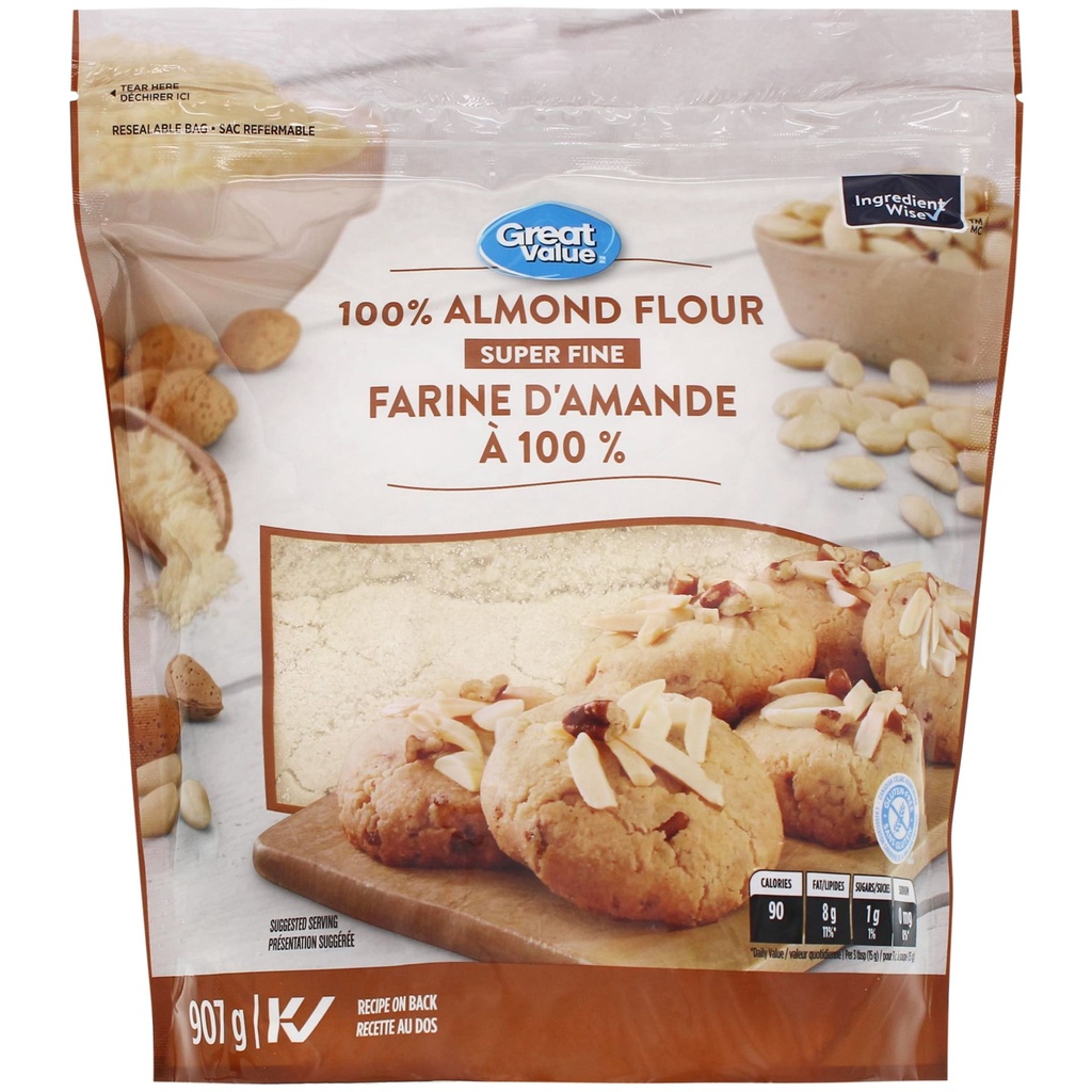 Farine d’amande à 100&nbsp;% super fine Great Value