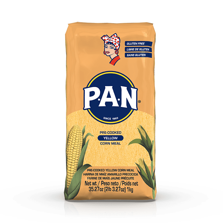 P.A.N. PAN Farine de Maïs Jaune, 1kg Sac