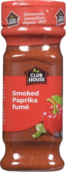 Club House, herbes et épices naturelles de qualité, paprika fumé, 116g