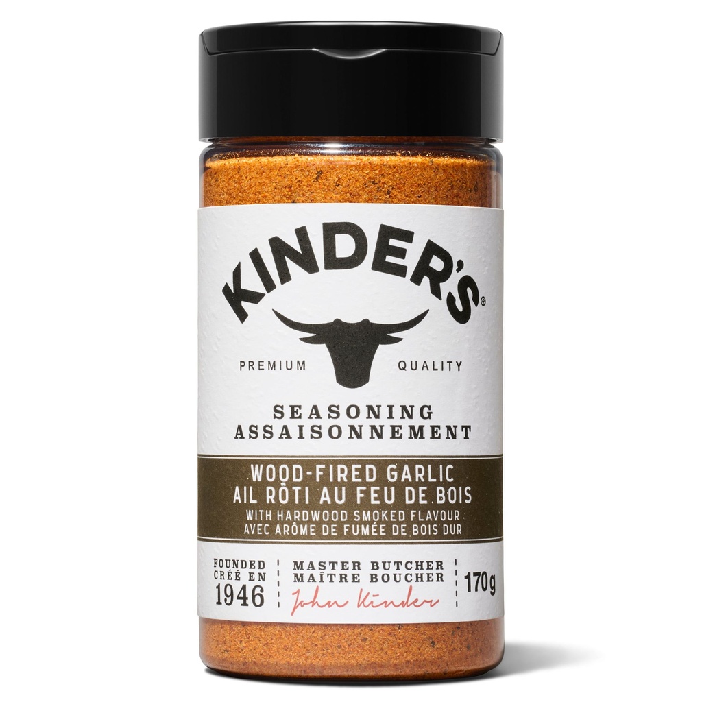 Assaisonnement Kinder's Ail rôti au feu de bois, 170g