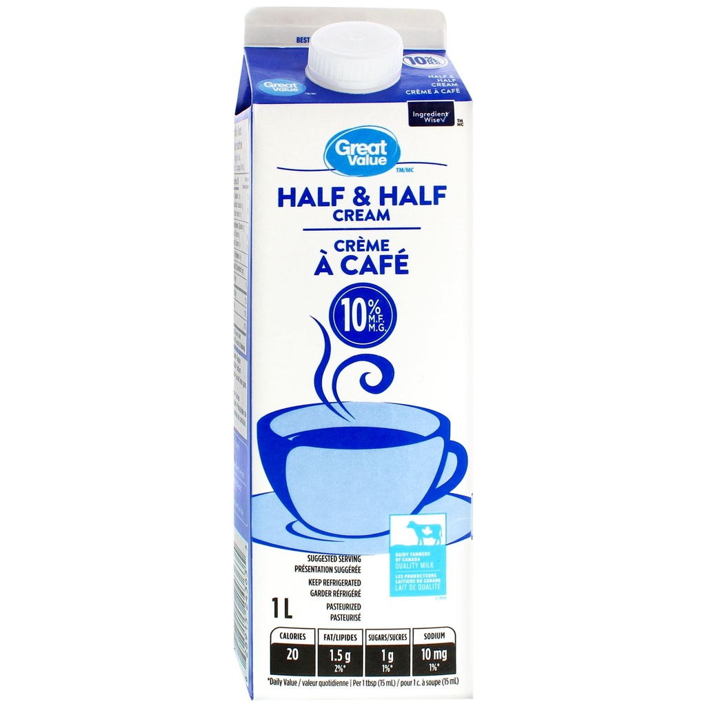 Great Value Crème à Café