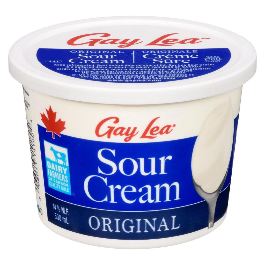 Gay Lea Foods Gay Lea Crème Sûre 14 % M.F