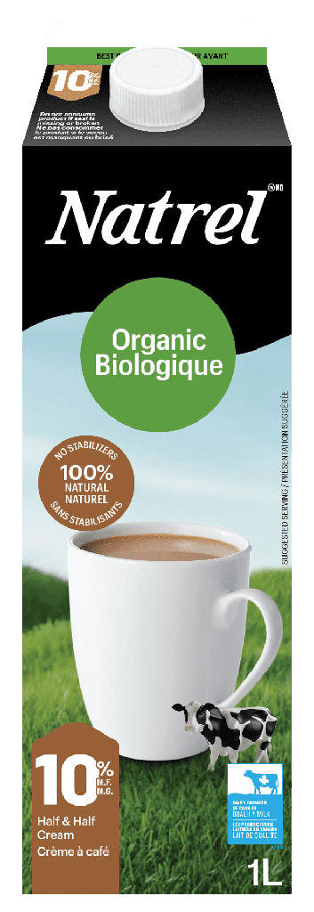 Natrel Crème à Café Biologique 10 %