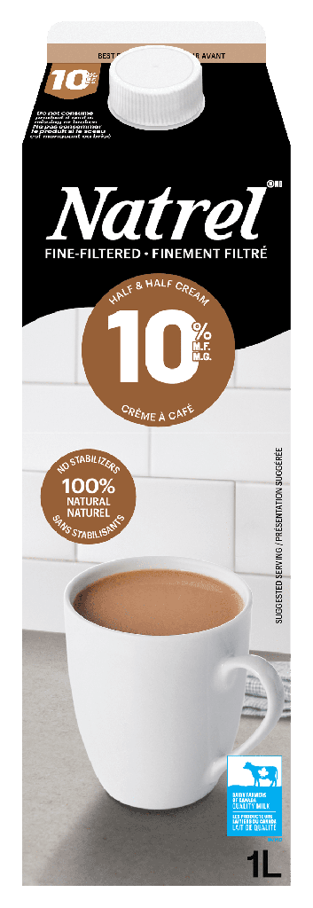 Natrel Finement Filtré 10 % Crème à Café