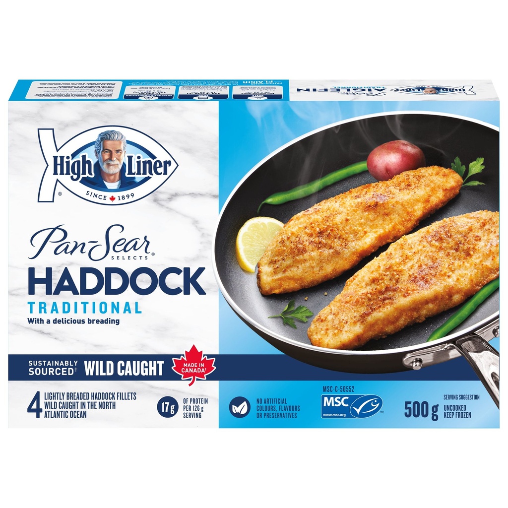 High Liner Poêlée Selecte Aiglefin Traditionnel 500 g