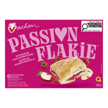 Vachon Pâtisseries feuilletées aux pommes et framboises