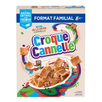 Croque Canelle Céréales à la cannelle