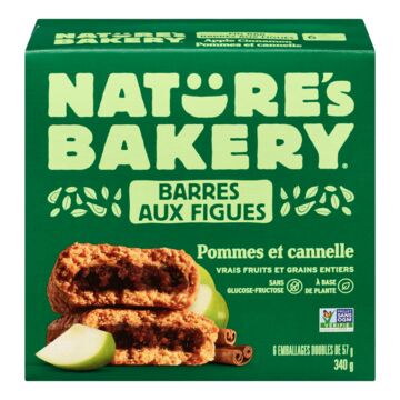 Nature's Bakery Barres aux figues, pommes et cannelle