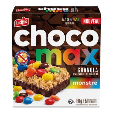 Leclerc Barre tendre granola monstre