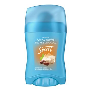 Secret Antisudorifique et désodorisant en bâton au parfum de beurre de coco classique