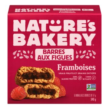 Nature's Bakery Barres à saveur de figues et framboises au blé entier