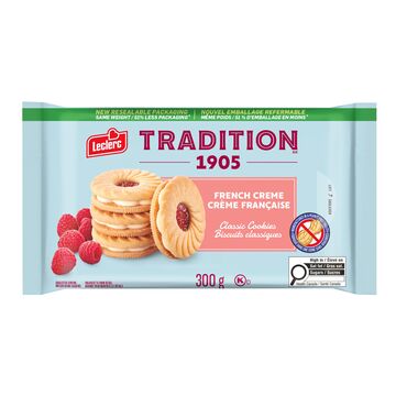 Leclerc Biscuits crème française