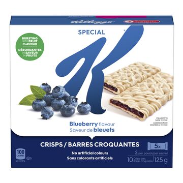 Kellogg's Barres croquantes aux fruits à saveur de bleuets