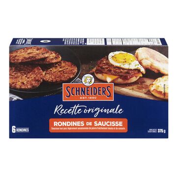 Schneiders Rondines de saucisses à déjeuner surgelées