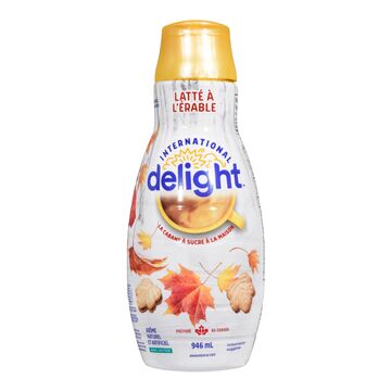 International Delight Rehausseur de café à saveur de latté à l'érable