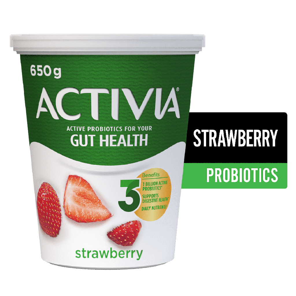 Activia Yogourt probiotique, saveur fraise